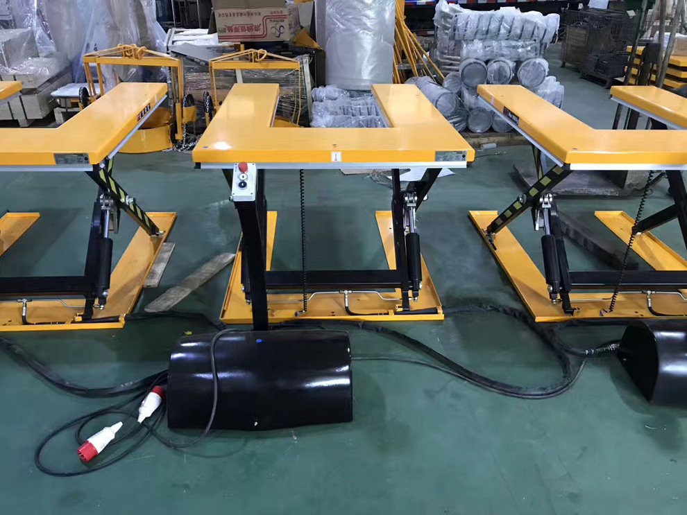 ETU U-shape electric lifting table